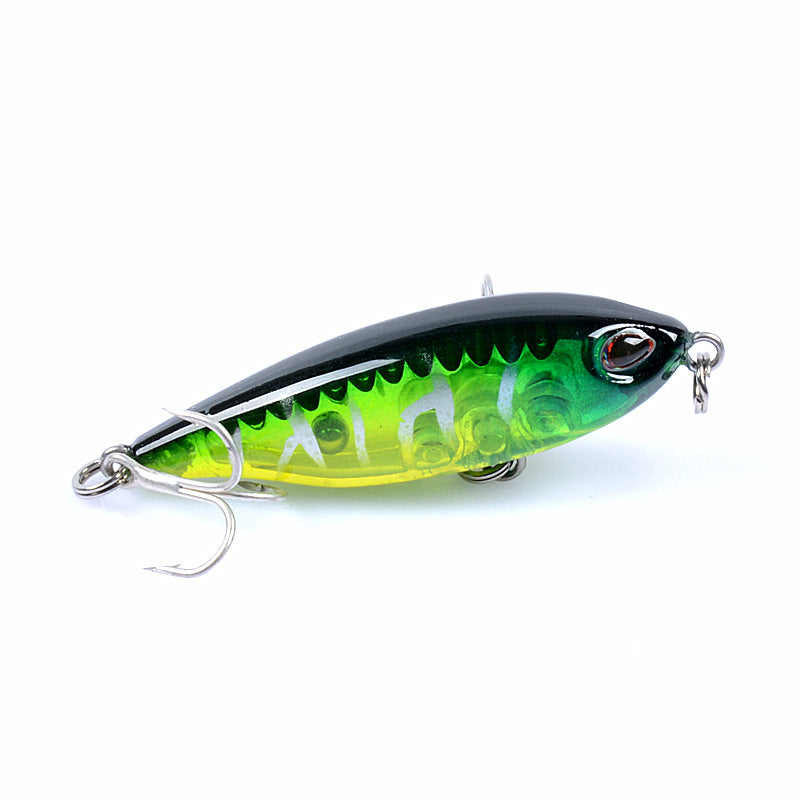 Fishing Tackle: 8x Pencil minnow 4.8cm Fishing Lure Lures Surface Tackle Fresh Saltwater