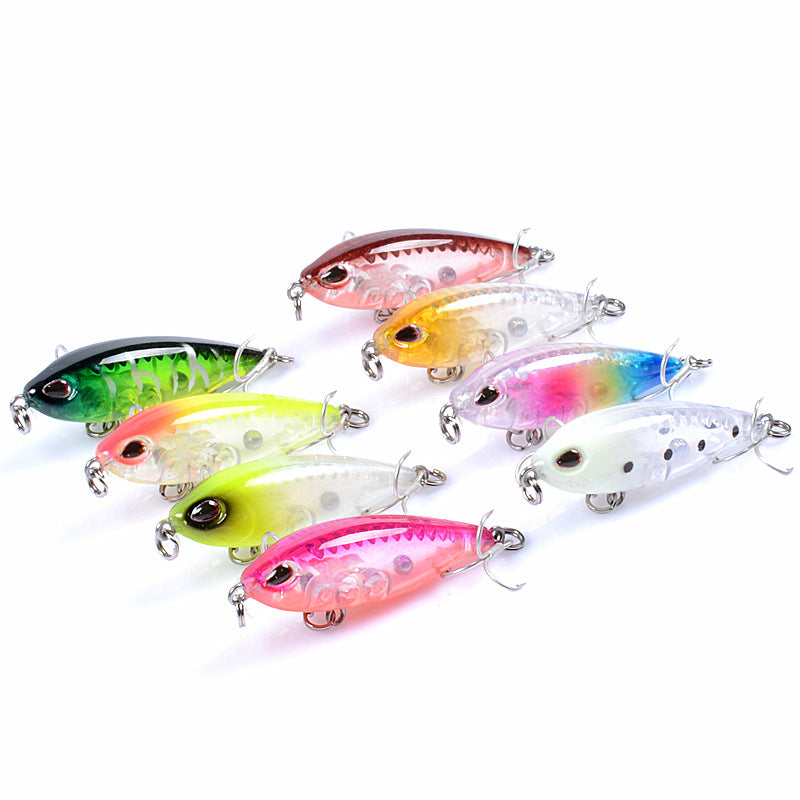 Fishing Tackle: 8x Pencil minnow 4.8cm Fishing Lure Lures Surface Tackle Fresh Saltwater