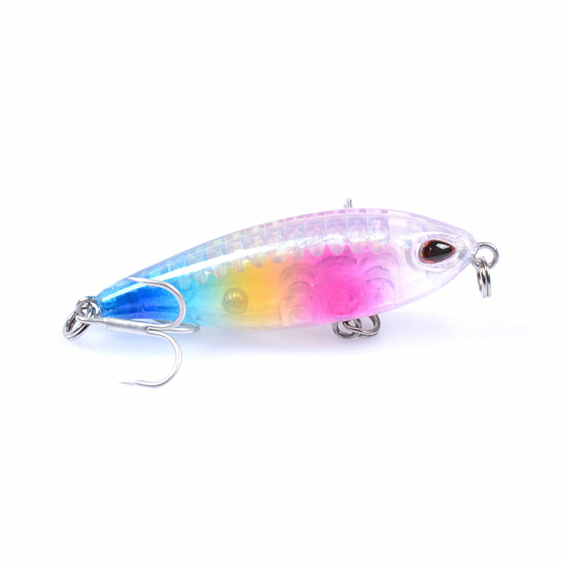 Fishing Tackle: 8x Pencil minnow 4.8cm Fishing Lure Lures Surface Tackle Fresh Saltwater