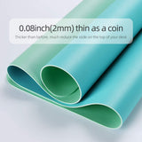 Office Supplies: Green 90cm*45cm Dual UseOffice Desk Pad Waterproof PU Leather Computer Mouse Pad