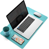 Office Supplies: Green 90cm*45cm Dual UseOffice Desk Pad Waterproof PU Leather Computer Mouse Pad