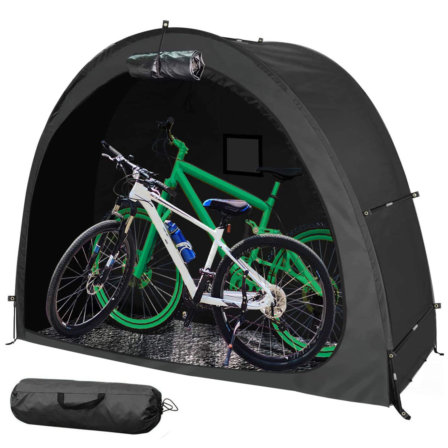 Duffel Bags: Bike Cover Storage Tent Durable Waterproof Anti-Dust Foldable Outdoor Tools Storage Shed