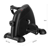 Exercise Bikes: Mini Exercise Bike Pedal Exerciser Resistance Cycle Trainer Indoor Home Gym