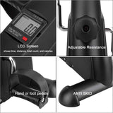 Exercise Bikes: Mini Exercise Bike Pedal Exerciser Resistance Cycle Trainer Indoor Home Gym