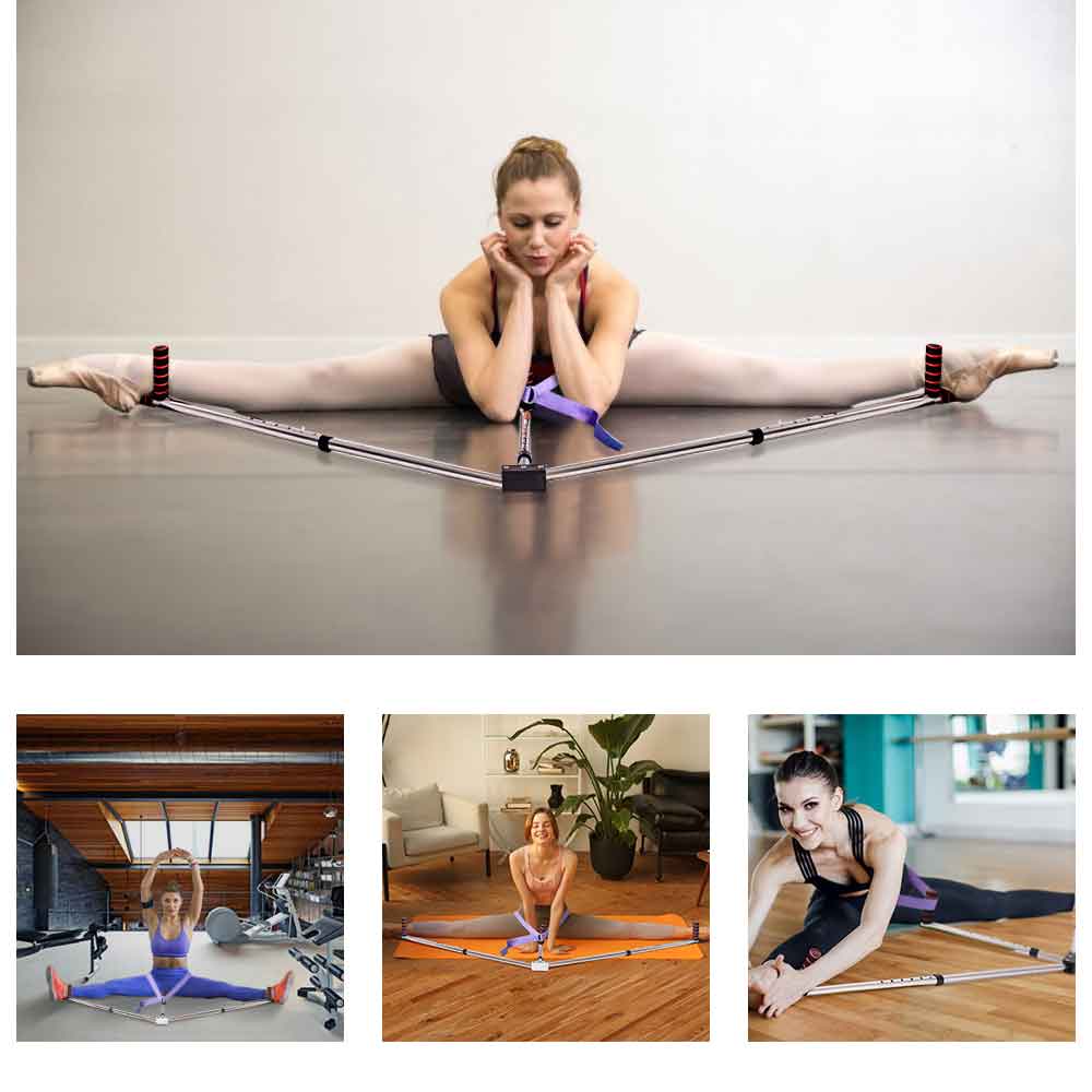 Gym Equipment & Accessories: Leg Stretcher Split Machine Stretching Equipment  Yoga Exercise, Fitness, Ballet, Gymnastics