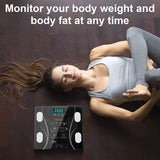 Bathroom Scales: LCD Scales Body Weight Bathroom Bath room Body Fat Gym Fitness Scale BMI BMR