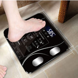 Bathroom Scales: LCD Scales Body Weight Bathroom Bath room Body Fat Gym Fitness Scale BMI BMR