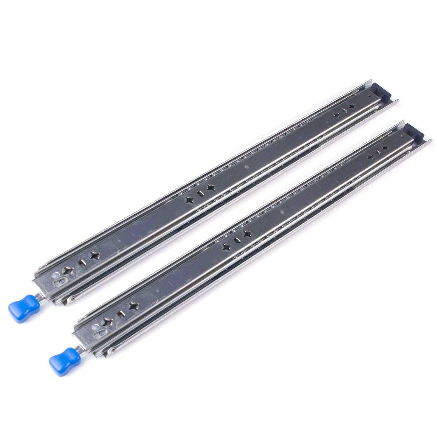 Beds & Bed Frames: 22in Pair 150KG Heavy Duty Drawer Slides Rails Runners Locking Ball Bearing