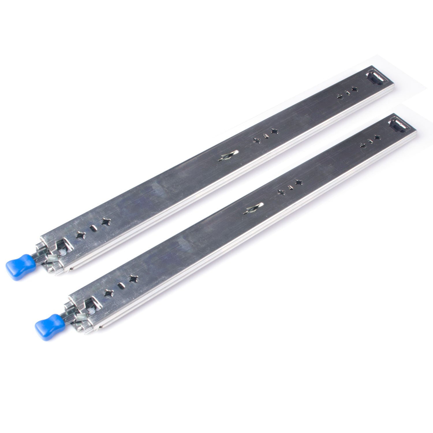 Beds & Bed Frames: 22in Pair 150KG Heavy Duty Drawer Slides Rails Runners Locking Ball Bearing