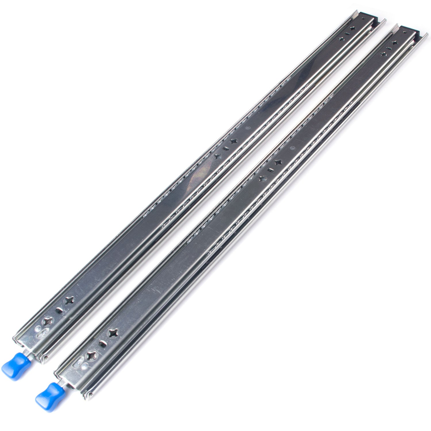 Beds & Bed Frames: 28in Pair 150KG Heavy Duty Drawer Slides Rails Runners Locking Ball Bearing