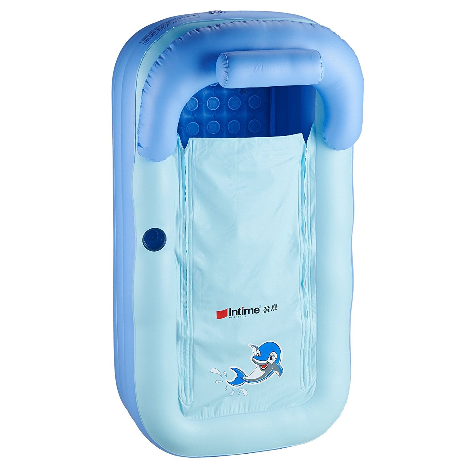 Pool Toys & Inflatables: Foldable Portable Inflatable Blowup PVC Bath Tub Home Indoor Travel Spa Relaxing