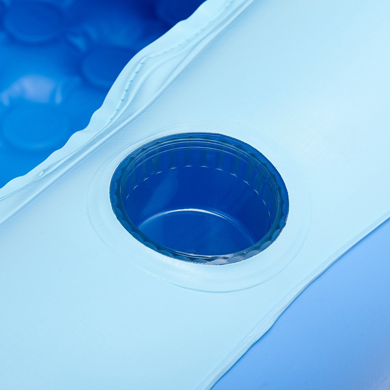 Pool Toys & Inflatables: Foldable Portable Inflatable Blowup PVC Bath Tub Home Indoor Travel Spa Relaxing