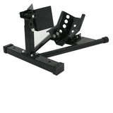 Bicycle Stands & Storage: Motorcycle Motorbike Wheel Chock Lift Stand Self Locking Clamp