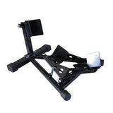 Bicycle Stands & Storage: Motorcycle Motorbike Wheel Chock Lift Stand Self Locking Clamp