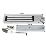 Fence & Gate Accessories: Electric Magnetic Lock Holding Force for Access Control Single Door12V 280KG
