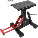 Bicycle Stands & Storage: Motorcycle Jack Dirt Bike Stand Adjustable Lift Hoist Table Height Lifting Stand