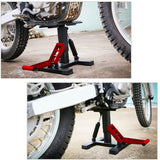 Bicycle Stands & Storage: Motorcycle Jack Dirt Bike Stand Adjustable Lift Hoist Table Height Lifting Stand