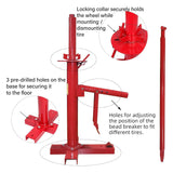 Automotive Repair & Speciality Tools: Manual Portable Hand Tyre Changer Bead Breaker Tool Mounting Home Shop Auto