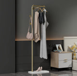 Coat Racks: Metal Coat Rack Marble Base Hooks Clothes Coats Bag Tree Hat Display Hanger Stand Organiser