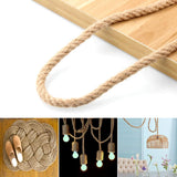 Garden Ornaments: 50m Sisal 10mm Rope Natural Twine Cord Thick Jute Hemp Manila  Crafting Home Decor
