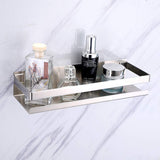 Kitchen & Bathroom DIY: Brushed Bathroom Shower Shelf Kitchen Rack Storage Shelves Shampoo Holder Organizer