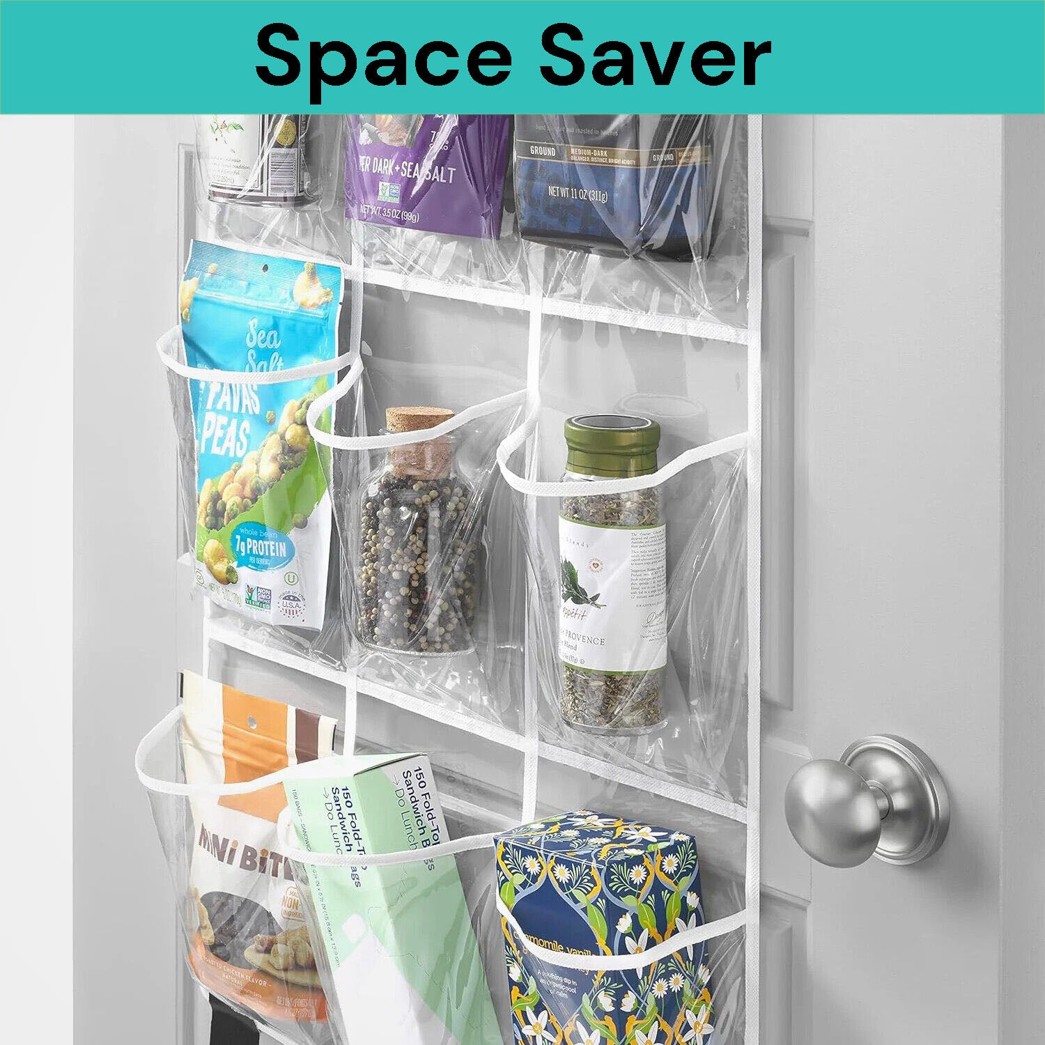 Clothing & Wardrobe Storage: 15 Pockets Over The Door Rack Hanging Kitchen Organizer Pantry Organizer Shoe Storage