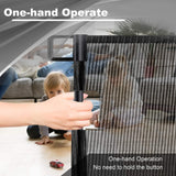 Safety Gates & Safety Accessories: Retractable 1.5M Doorways Hallways Stairs Baby Gate Dog Pet Gate Indoor Outdoor Safety Gates