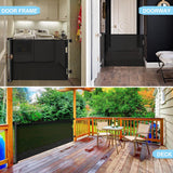 Safety Gates & Safety Accessories: Retractable 3M Doorways Hallways Stairs Baby Gate Dog Pet Gate Indoor Outdoor Safety Gates