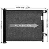 Safety Gates & Safety Accessories: Retractable 3M Doorways Hallways Stairs Baby Gate Dog Pet Gate Indoor Outdoor Safety Gates