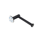 Toilet Paper Holders: Toilet Paper Holder Self Adhesive Black Bathroom Paper Roll Holder Roll Holder 304