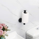 Toilet Paper Holders: Toilet Paper Holder Black Wall Mount Bathroom Paper Roll Holder Roll Holder 304