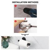 Toilet Paper Holders: Toilet Paper Holder Black Wall Mount Bathroom Paper Roll Holder Roll Holder 304