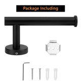 Toilet Paper Holders: Toilet Paper Holder Black Wall Mount Bathroom Paper Roll Holder Roll Holder 304