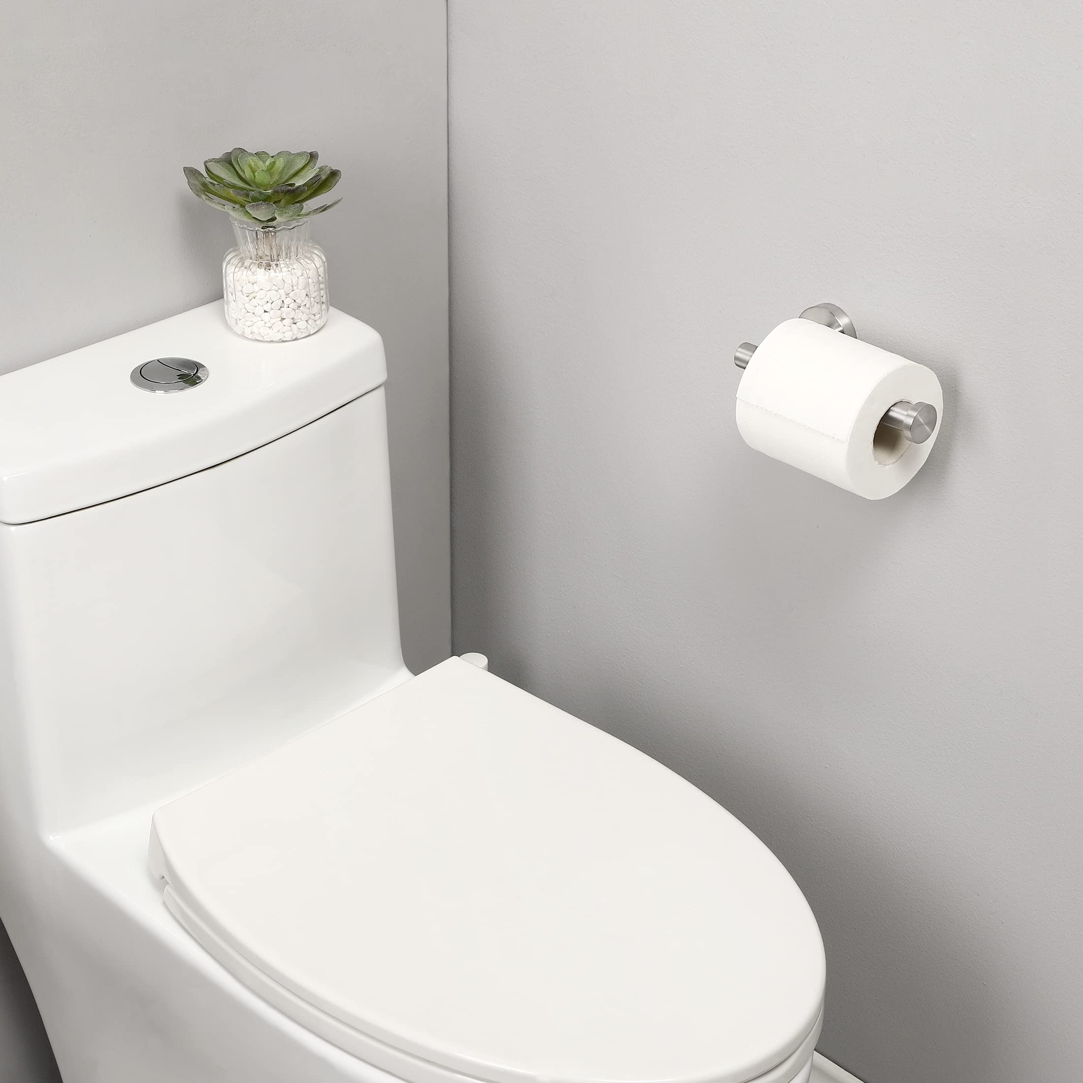 Toilet Paper Holders: Toilet Paper Holder Bathroom Paper Roll Holder Roll Holder brushed Silver Wall Mount 304