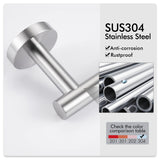 Toilet Paper Holders: Toilet Paper Holder Bathroom Paper Roll Holder Roll Holder brushed Silver Wall Mount 304