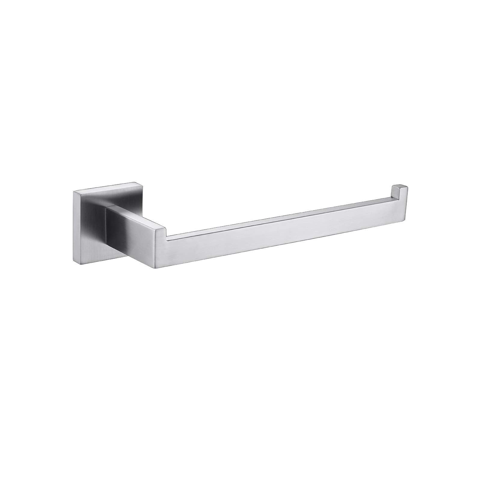 Towel Racks & Holders: Square Hand Towel Holder Ring Wall Mounted Modern Towel Bar Bathroom Kitchen