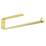 Towel Racks & Holders: Gold Kitchen Bathroom Paper Holder Towel Holder Self Adhesive or Screw Mount 31cm