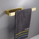 Towel Racks & Holders: Gold Kitchen Bathroom Paper Holder Towel Holder Self Adhesive or Screw Mount 31cm