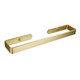 Towel Racks & Holders: Gold Kitchen Bathroom Paper Holder Towel Holder Self Adhesive or Screw Mount 40cm