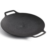 BBQ Tools: Korean Grill Pan Nonstick 6 Layer 40cm Round BBQ Griddle Indoor or Outdoor Cooking