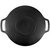 BBQ Tools: Korean Grill Pan Nonstick 6 Layer 40cm Round BBQ Griddle Indoor or Outdoor Cooking