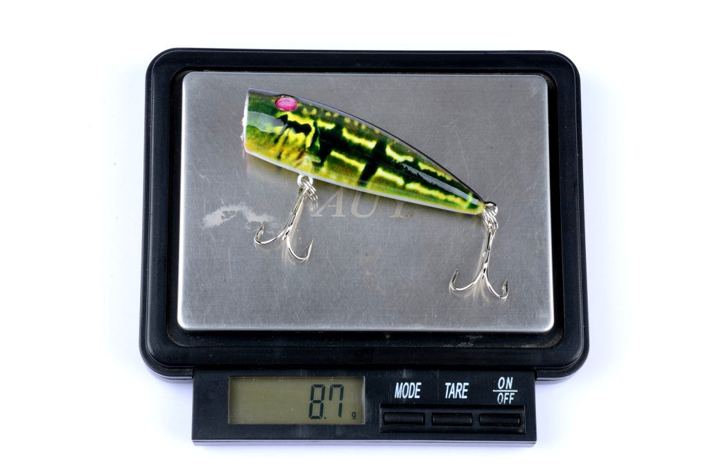 Fishing Tackle: 4X 6.8cm Popper Poppers Fishing Lure Lures Surface Tackle Saltwater