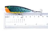 Fishing Tackle: 4X 6.8cm Popper Poppers Fishing Lure Lures Surface Tackle Saltwater