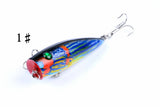 Fishing Tackle: 4X 6.8cm Popper Poppers Fishing Lure Lures Surface Tackle Saltwater