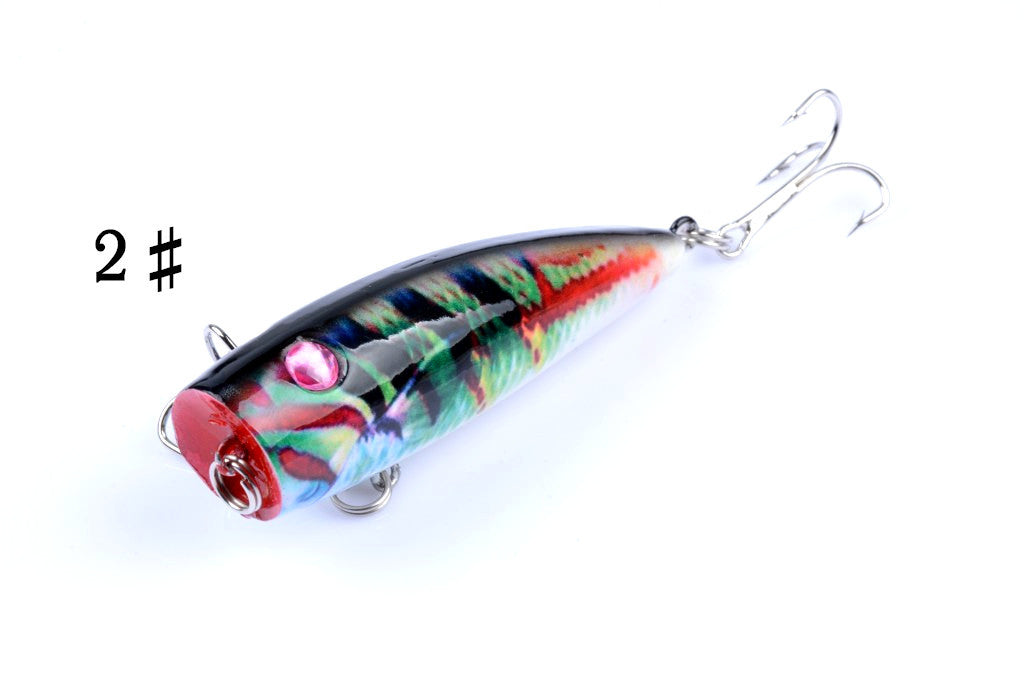 Fishing Tackle: 4X 6.8cm Popper Poppers Fishing Lure Lures Surface Tackle Saltwater