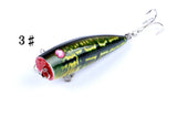 Fishing Tackle: 4X 6.8cm Popper Poppers Fishing Lure Lures Surface Tackle Saltwater