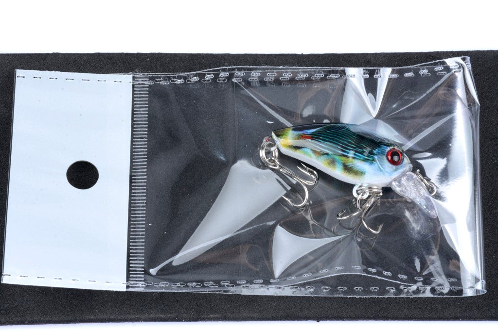 Fishing Tackle: 6x 4.5cm Popper Crank Bait Fishing Lure Lures Surface Tackle Saltwater