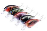 Fishing Tackle: 5x 7cm Popper Crank Bait Fishing Lure Lures Surface Tackle Saltwater