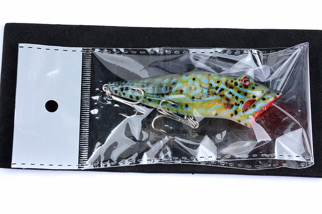 Fishing Tackle: 5X 8cm Popper Poppers Fishing Lure Lures Surface Tackle Fresh Saltwater