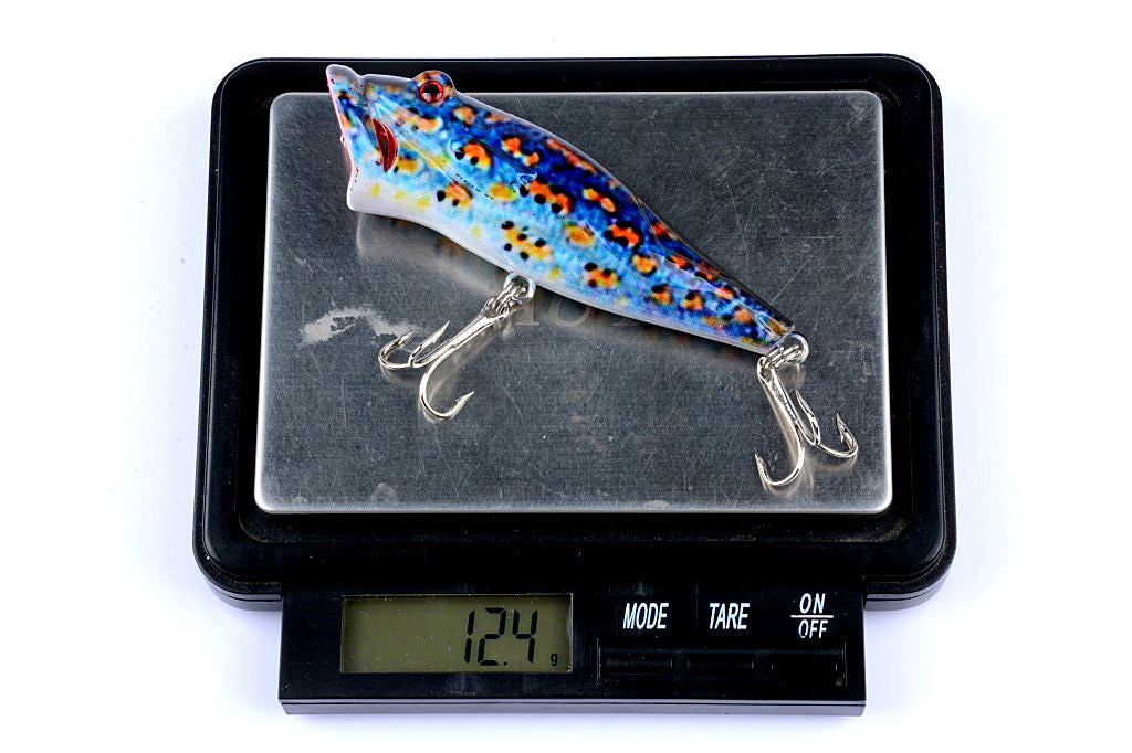 Fishing Tackle: 5X 8cm Popper Poppers Fishing Lure Lures Surface Tackle Fresh Saltwater